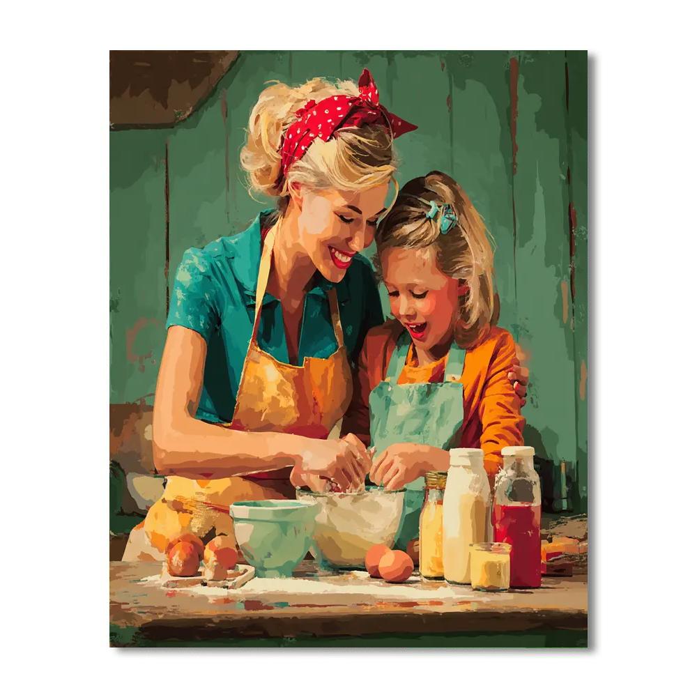 Whisking Up Memories Paint By Numbers Kits