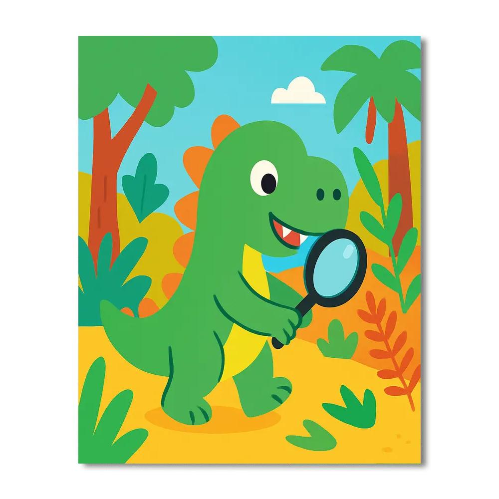 Explorer Dino Adventure Paint By Number