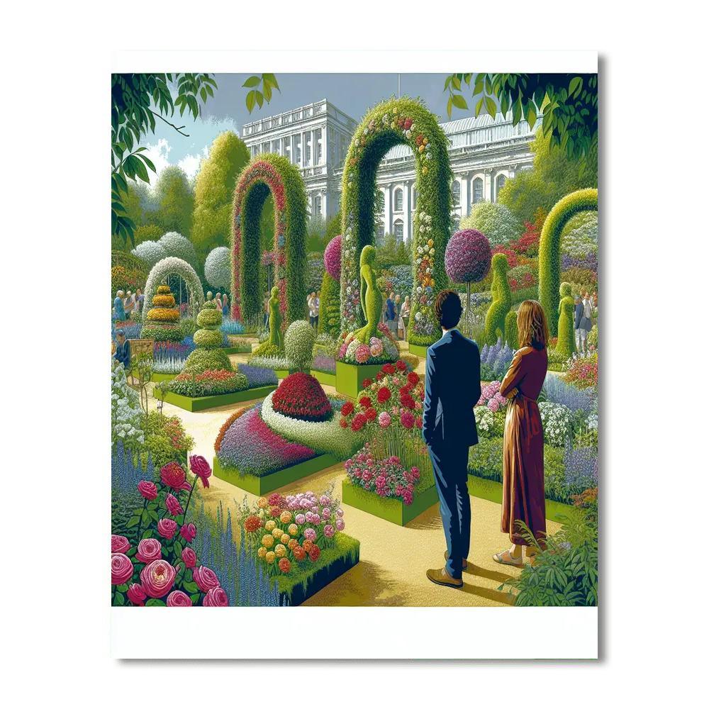 Chelsea Flower Show - Uk DIY Paint By Numbers