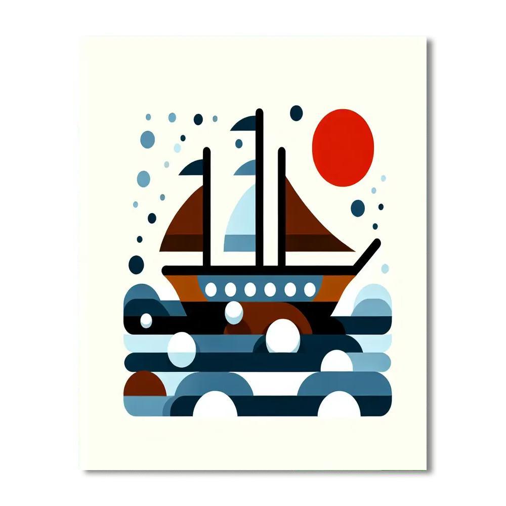Enchanted Seas Paint By Numbers Art