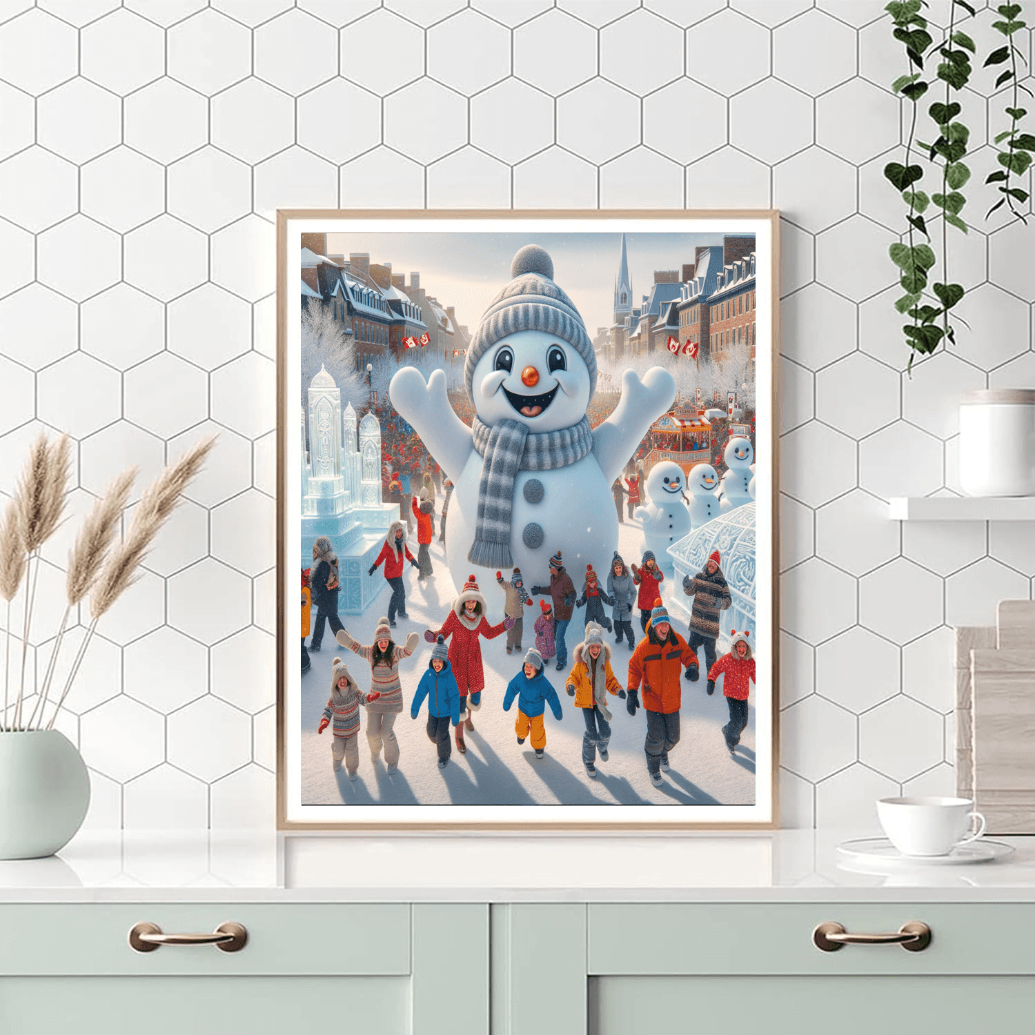 Carnaval De Québec DIY Paint By Numbers