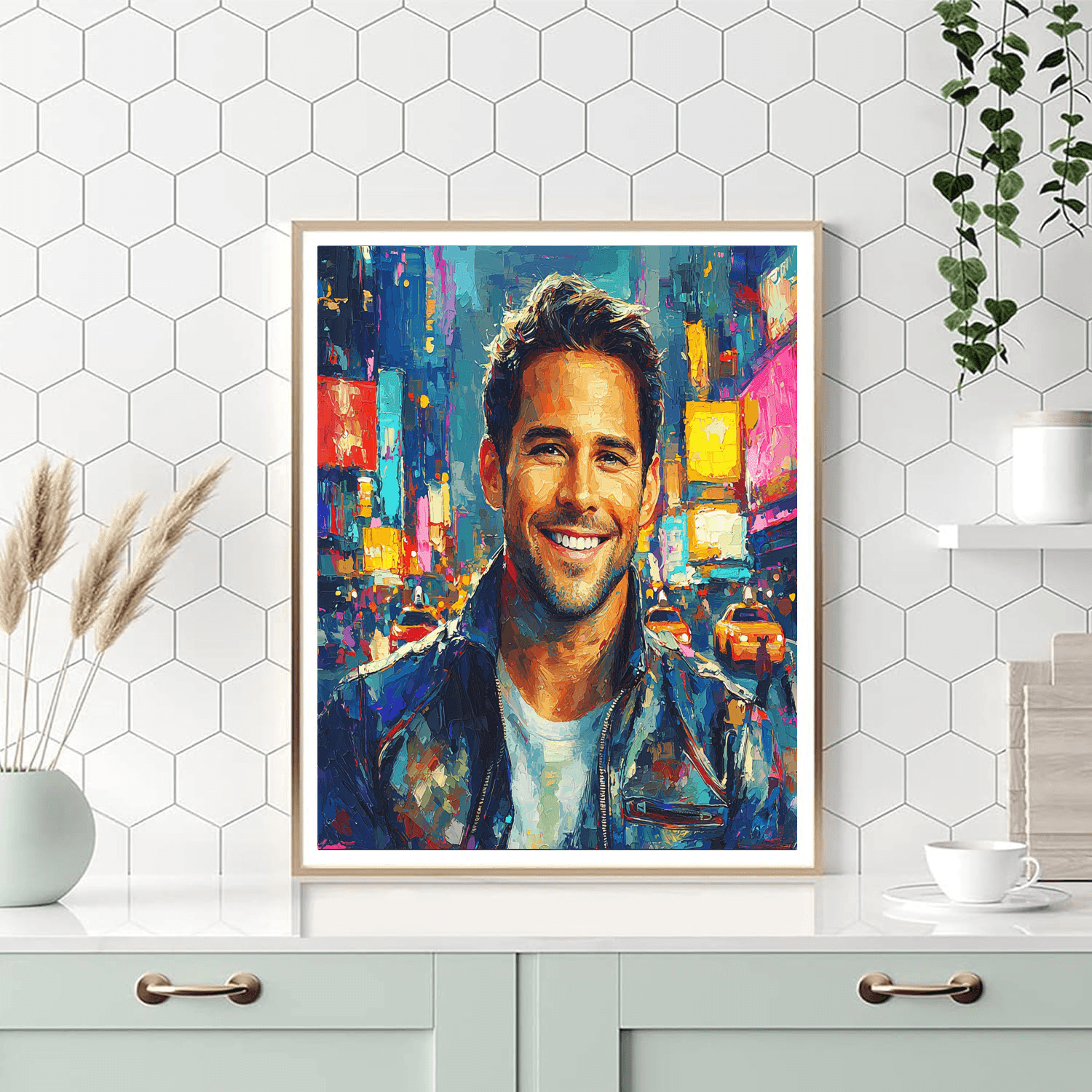 Ryan Reynolds: The Humorous Heart Of Deadpool Paint By Numbers