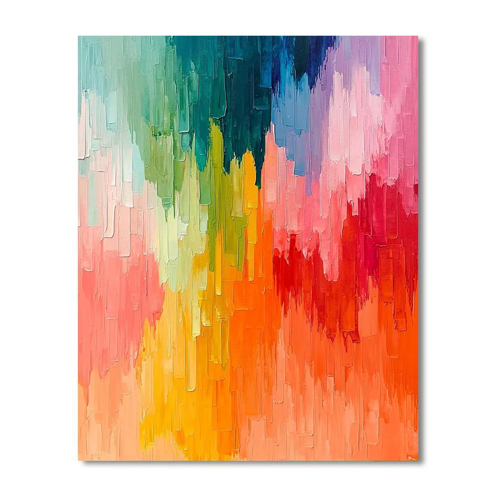 Paul Cézanne Inspired Cascading Light  Paint By Numbers Kits