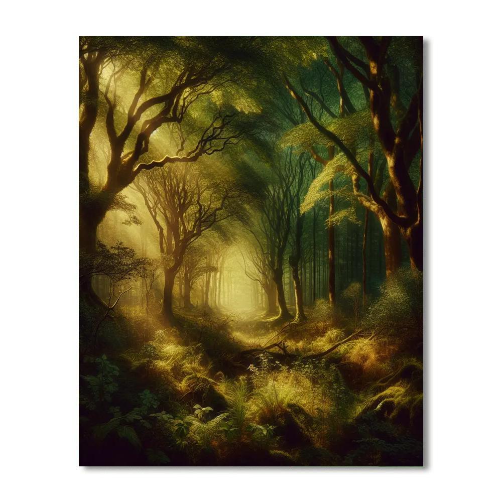 Forest's Secret Haven Numbered Painting Kits