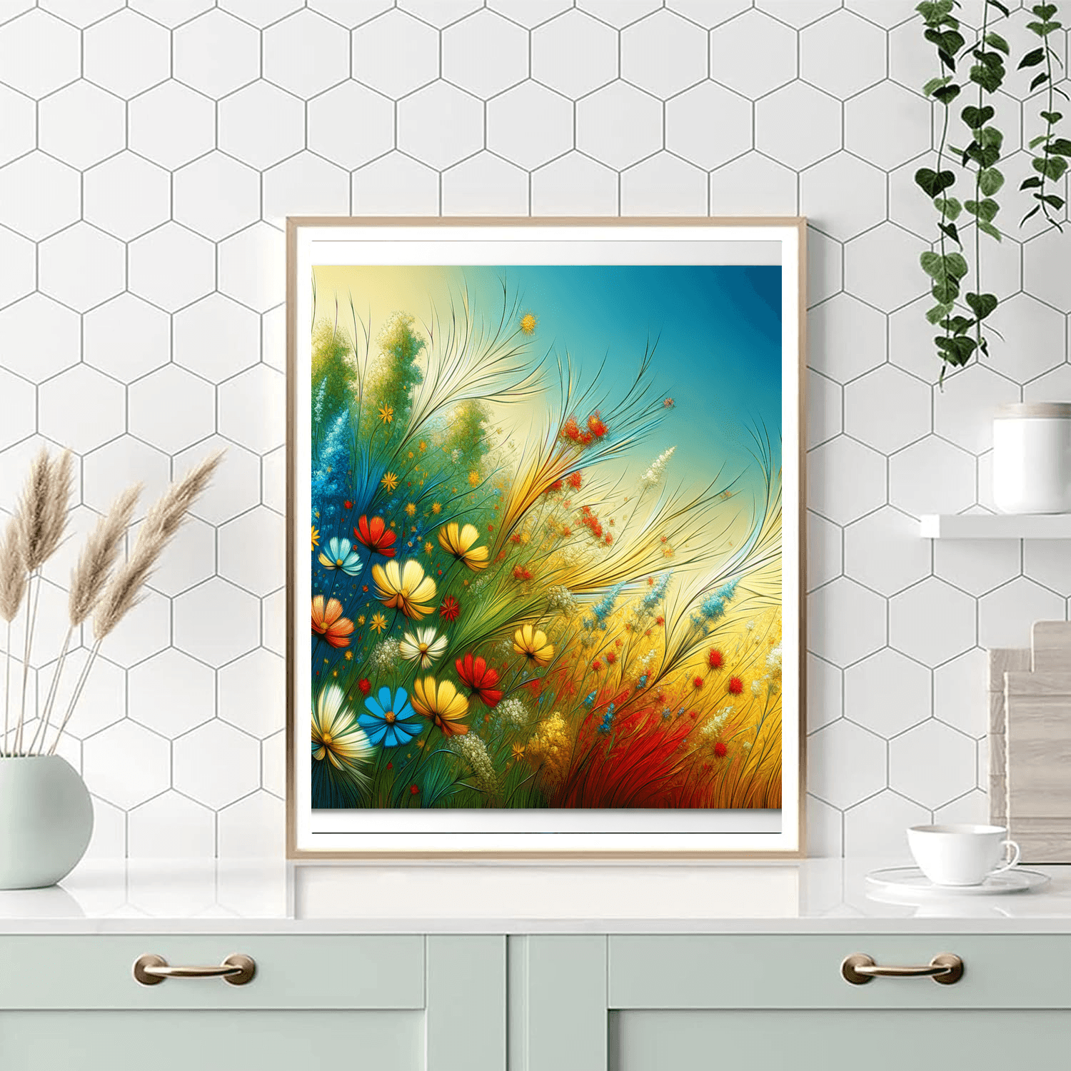 Breezy Summer Fields Paint By Numbers