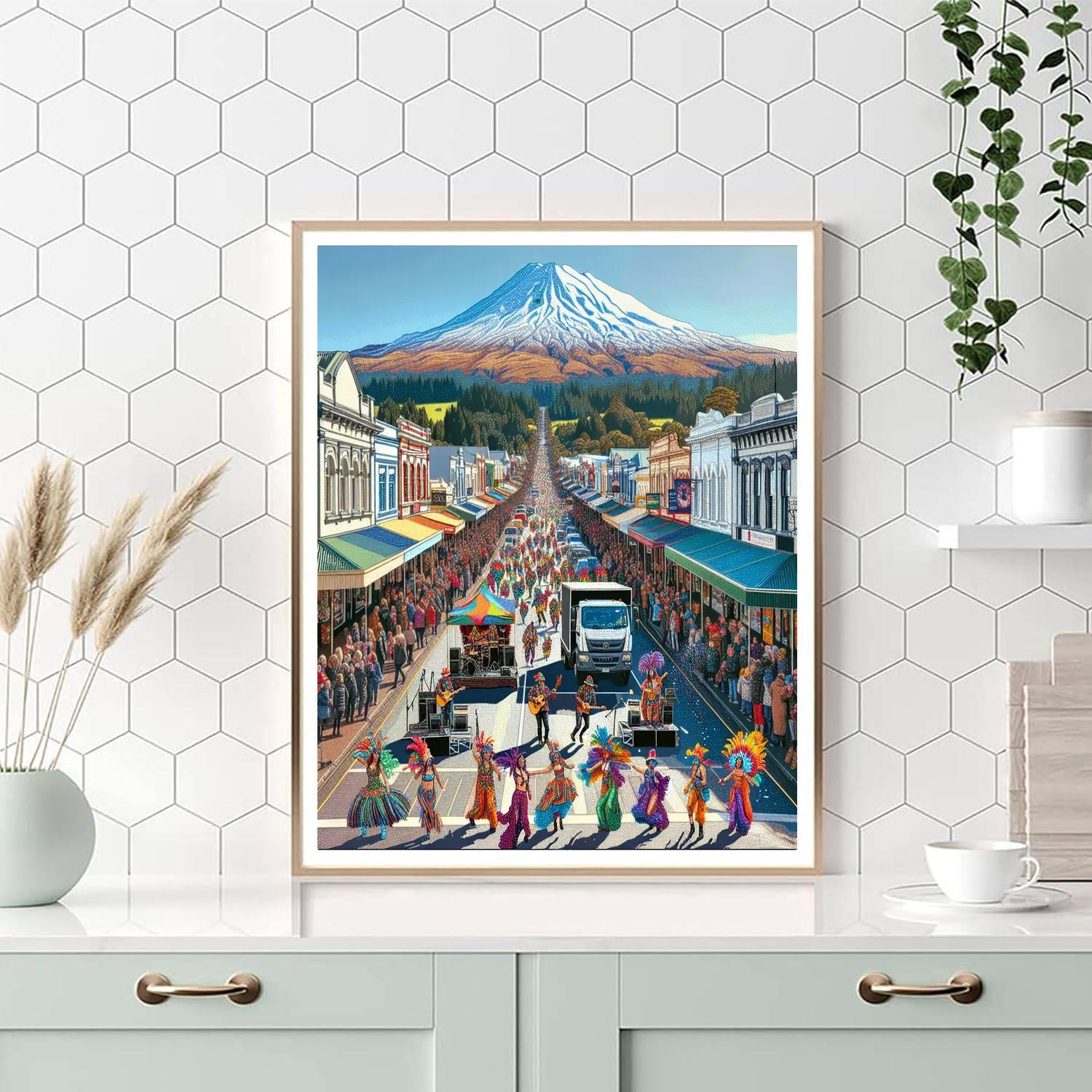 Mardi Gras - New Zealand Paint By Numbers Kits