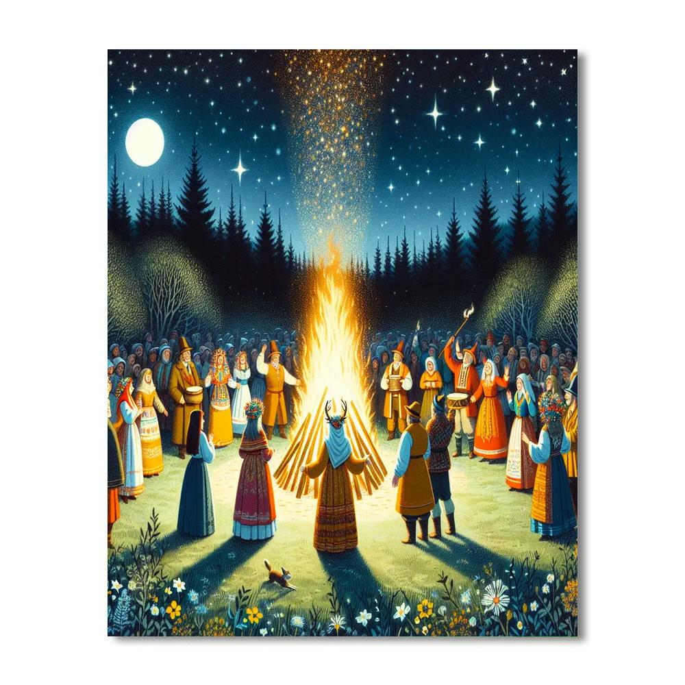 Walpurgis Night Number Painting