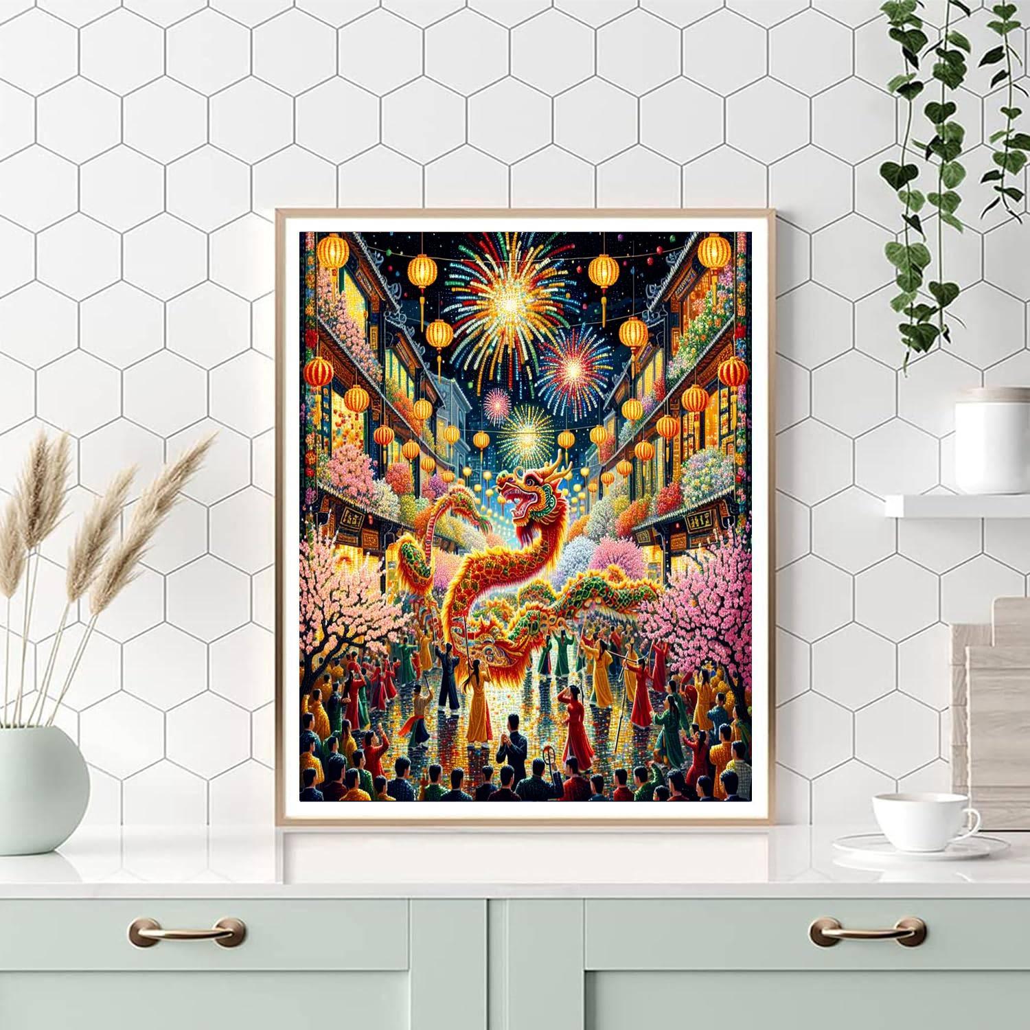 Tết Festival - Ho Chi Minh City, Vietnam Paint By Numbers