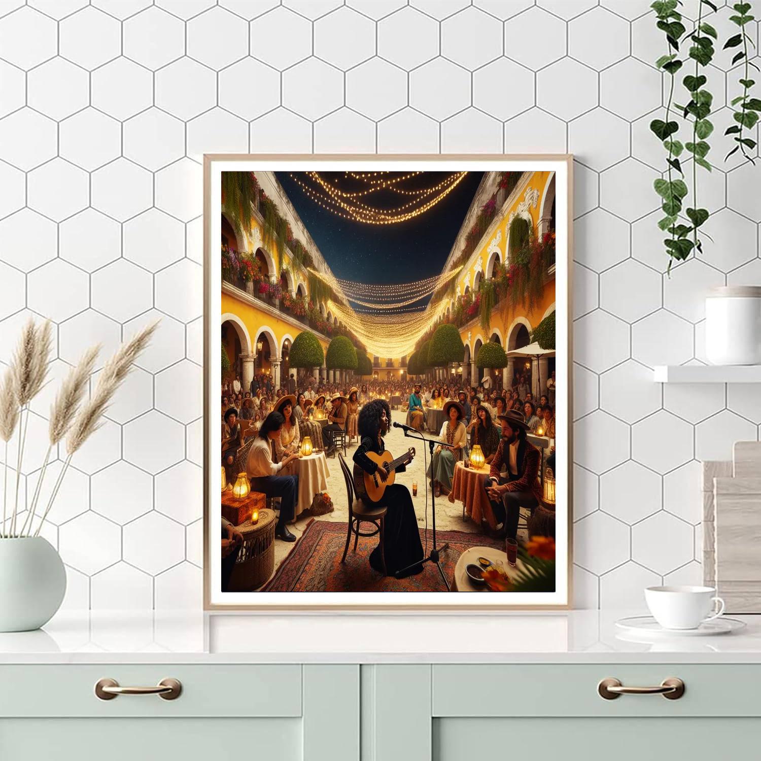 Festival De La Trova - Mexico Paint By Number