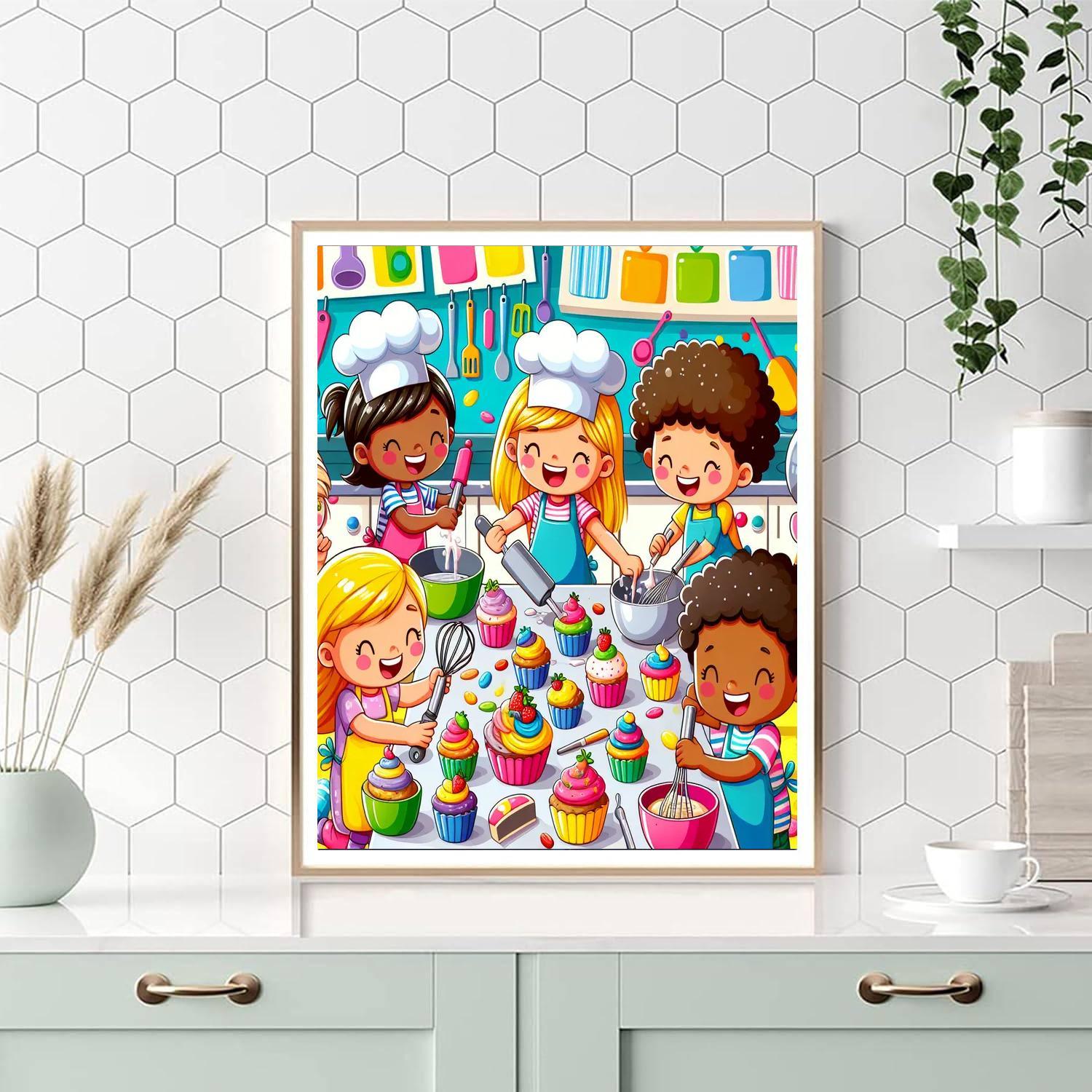 Creative Cooking Camp Paint By Numbers