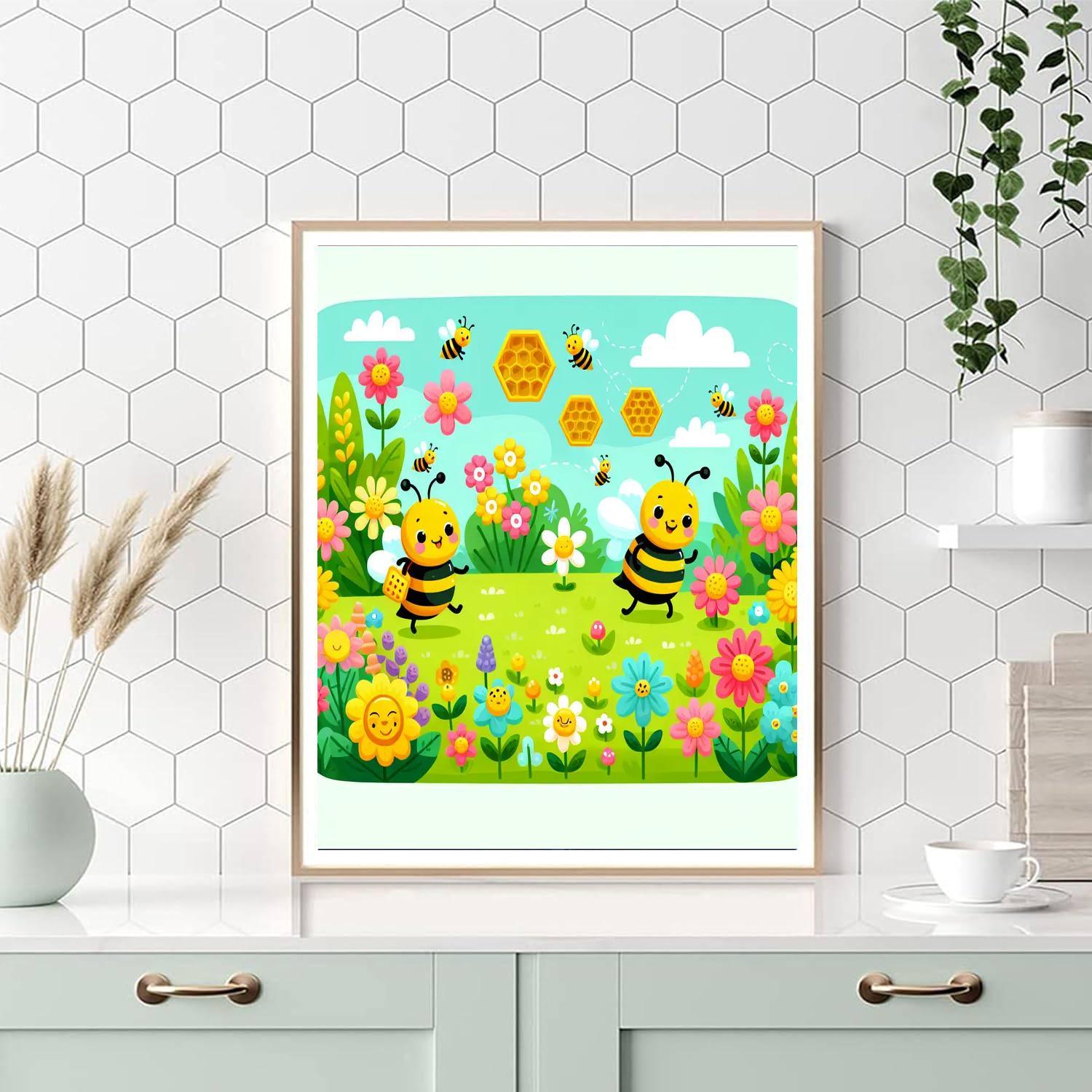 Buzzy Bee Bonanza Paint By Numbers Kits