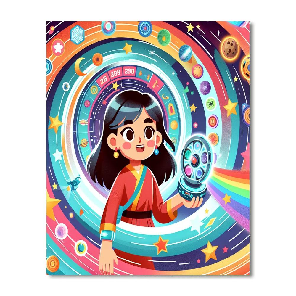 Space-time Traveler Adventure DIY Paint By Numbers