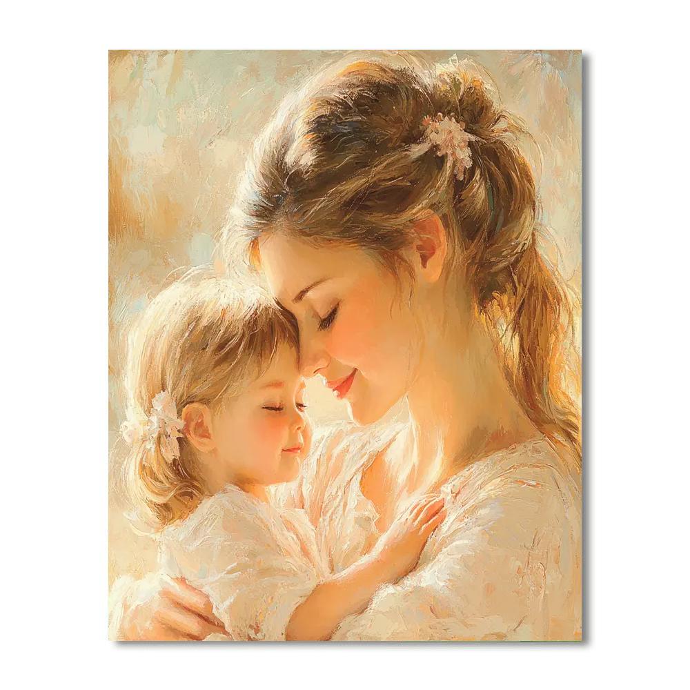A Mother's Kiss Paint By Number