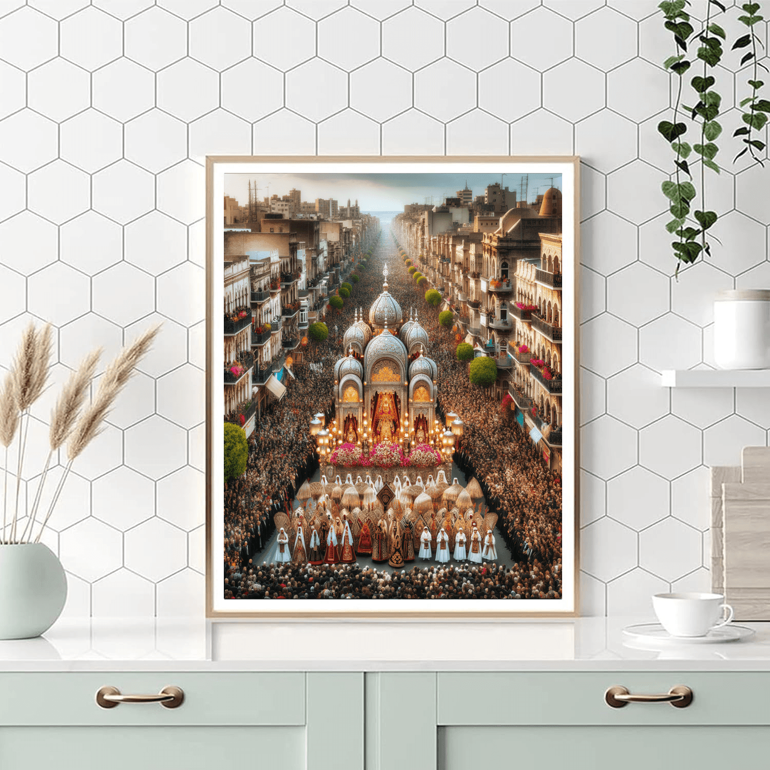 Semana Santa - Seville, Spain Numbered Painting Kits