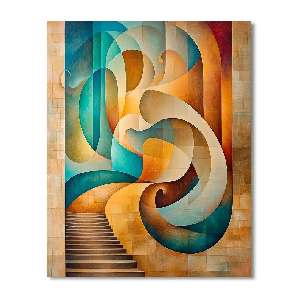 Max Ernst Inspired The Essence Of Solitude  Paint By Numbers