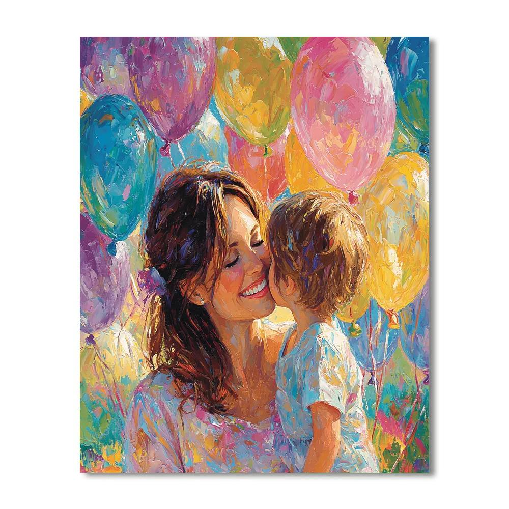 Kisses From The Heart DIY Paint By Numbers