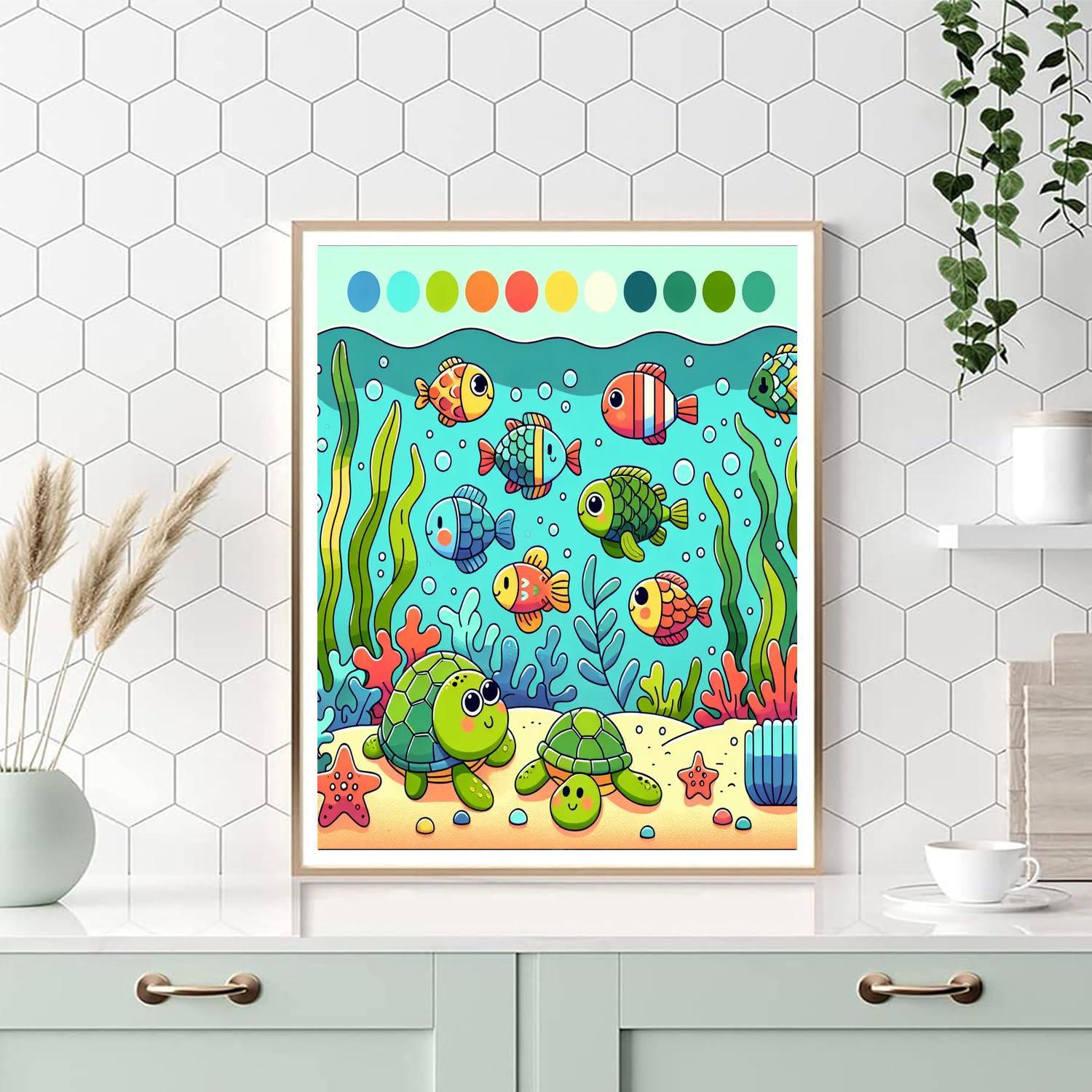 Ocean Quest Paint By Numbers Kits