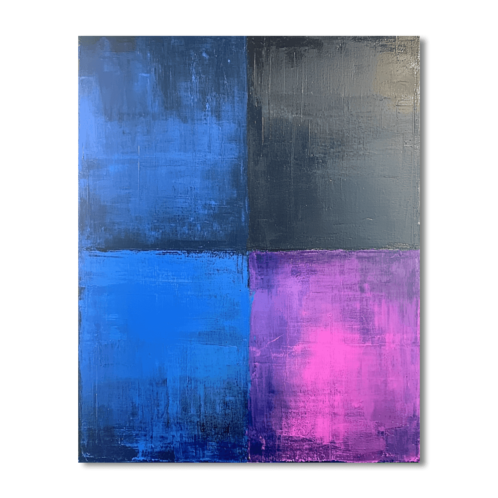 Mark Rothko Inspired Celestial Dreams: A Cosmic Exploration  Paint By Numbers