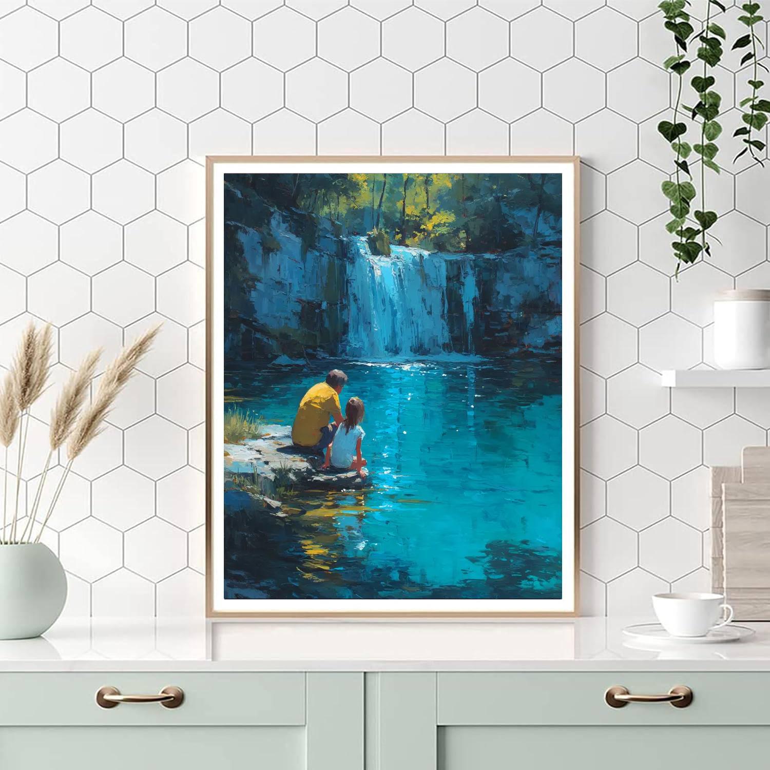 Caring Cascades Paint By Numbers Kits