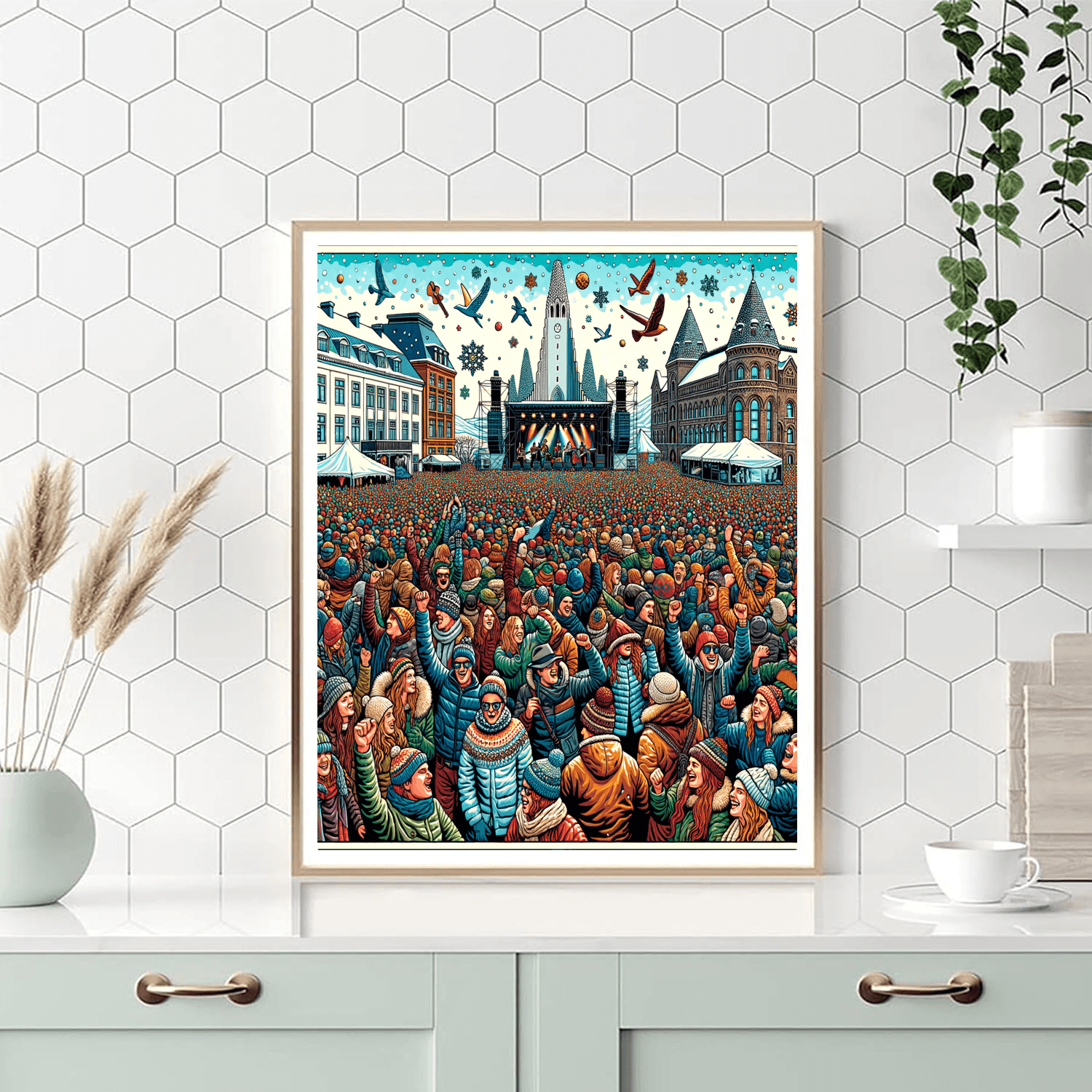 Iceland Airwaves - Iceland Number Painting