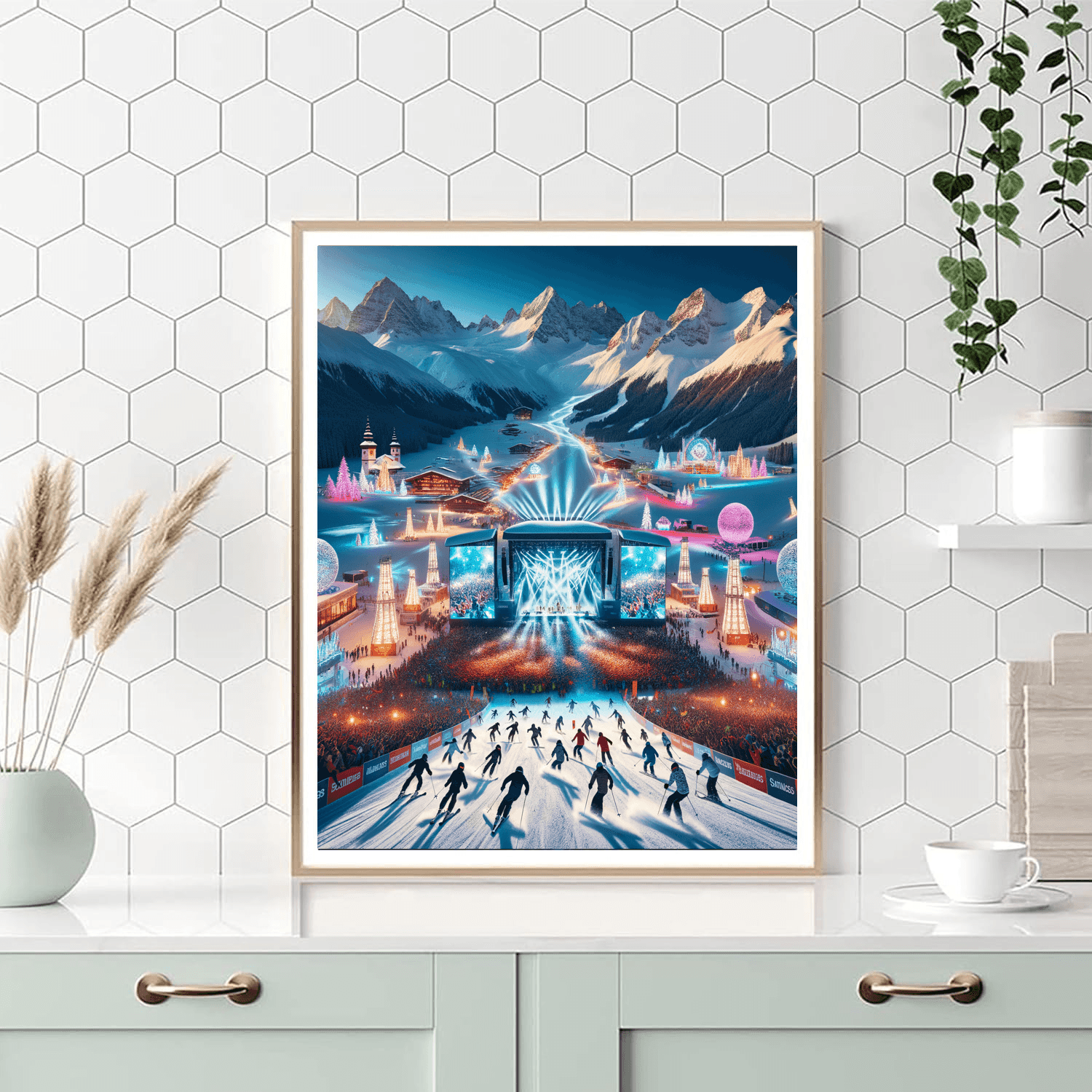 Snowbombing - Austria Paint By Numbers Art