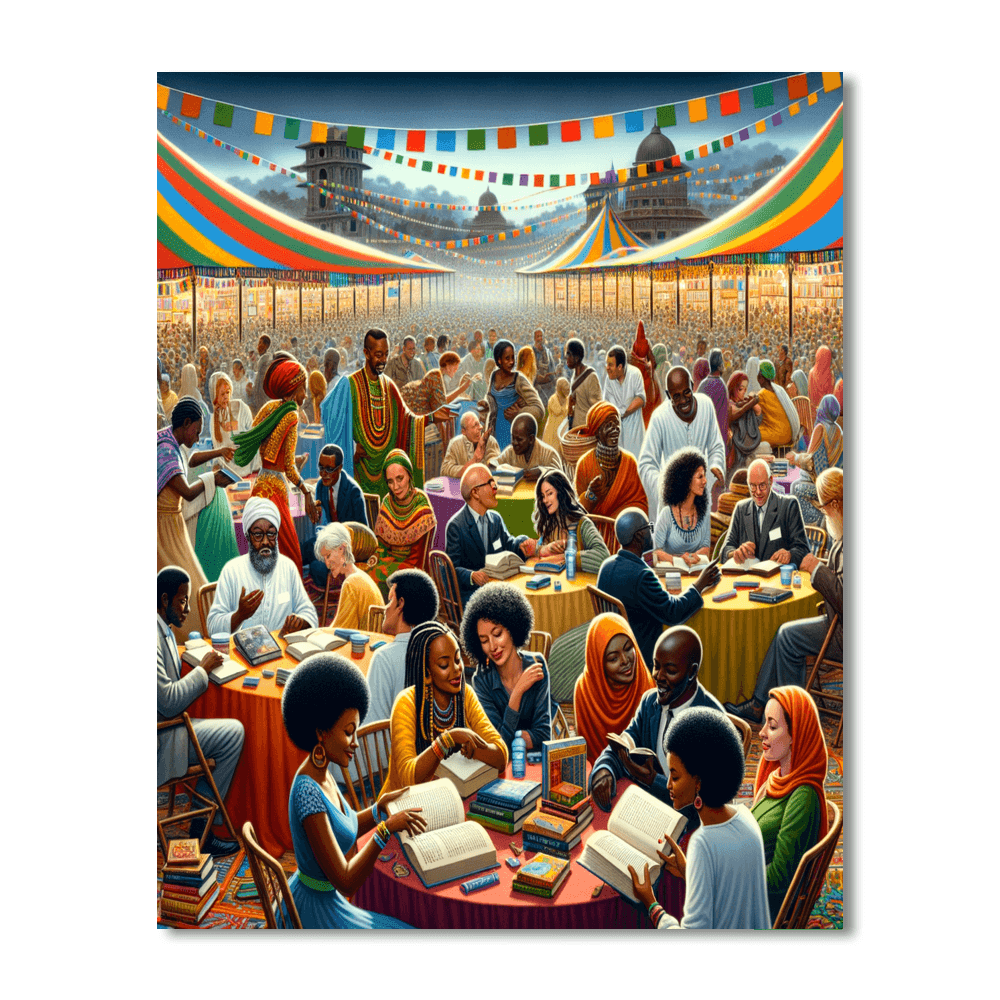 Nairobi International Book Festival - Kenya Painting By Numbers Kit