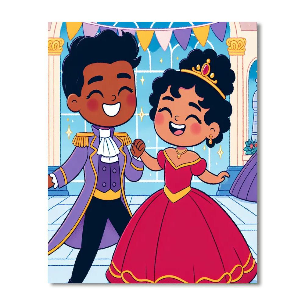 Enchanted Kingdom Ball Paint By Numbers Kits