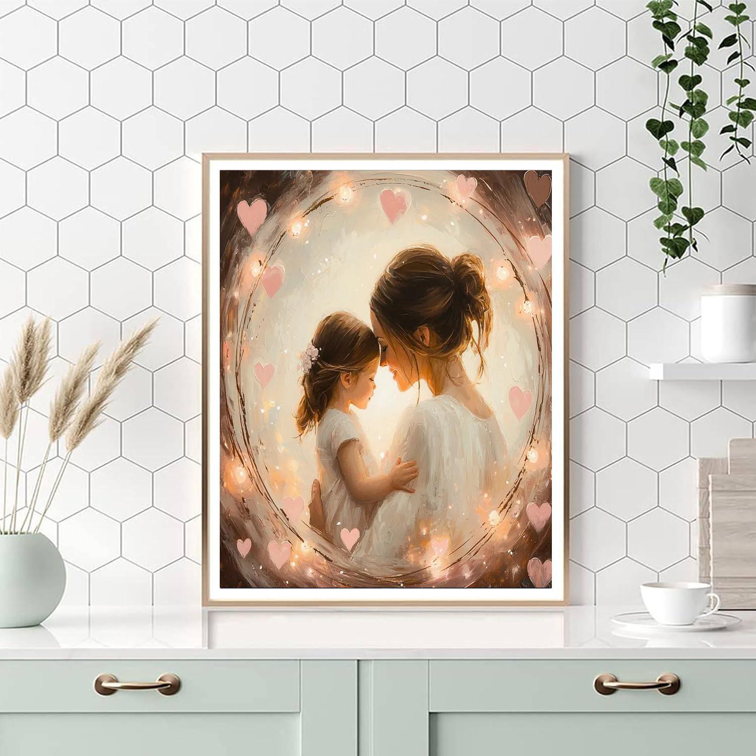 Circle Of Love Number Painting