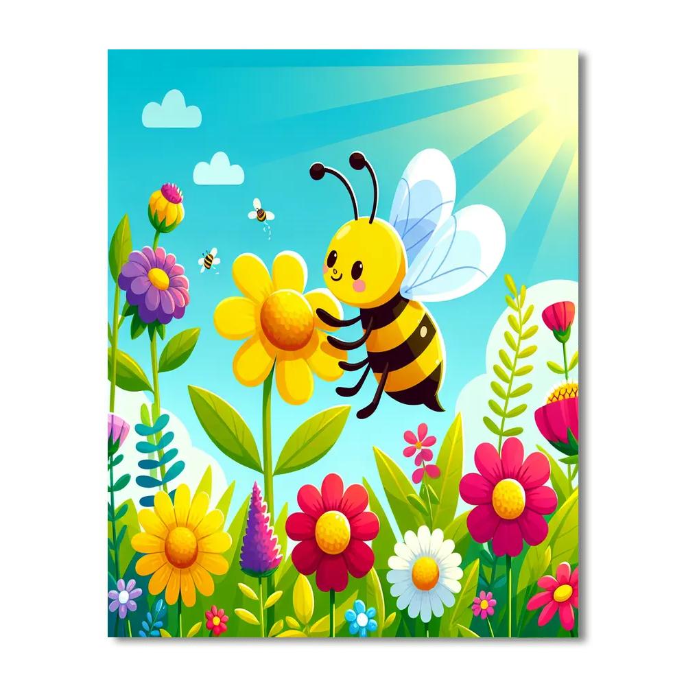 Busy Bee Discovery Paint By Numbers