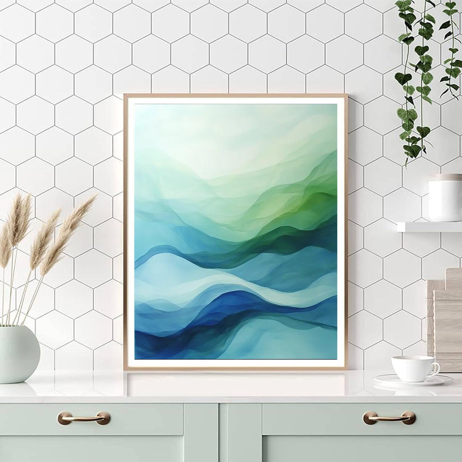 Nandalal Bose Inspired Rhythm Of The River  Paint By Numbers