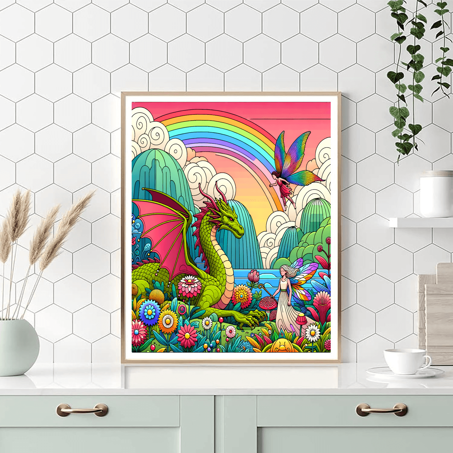 Adventure In Fantasy Lands Paint By Numbers Kits