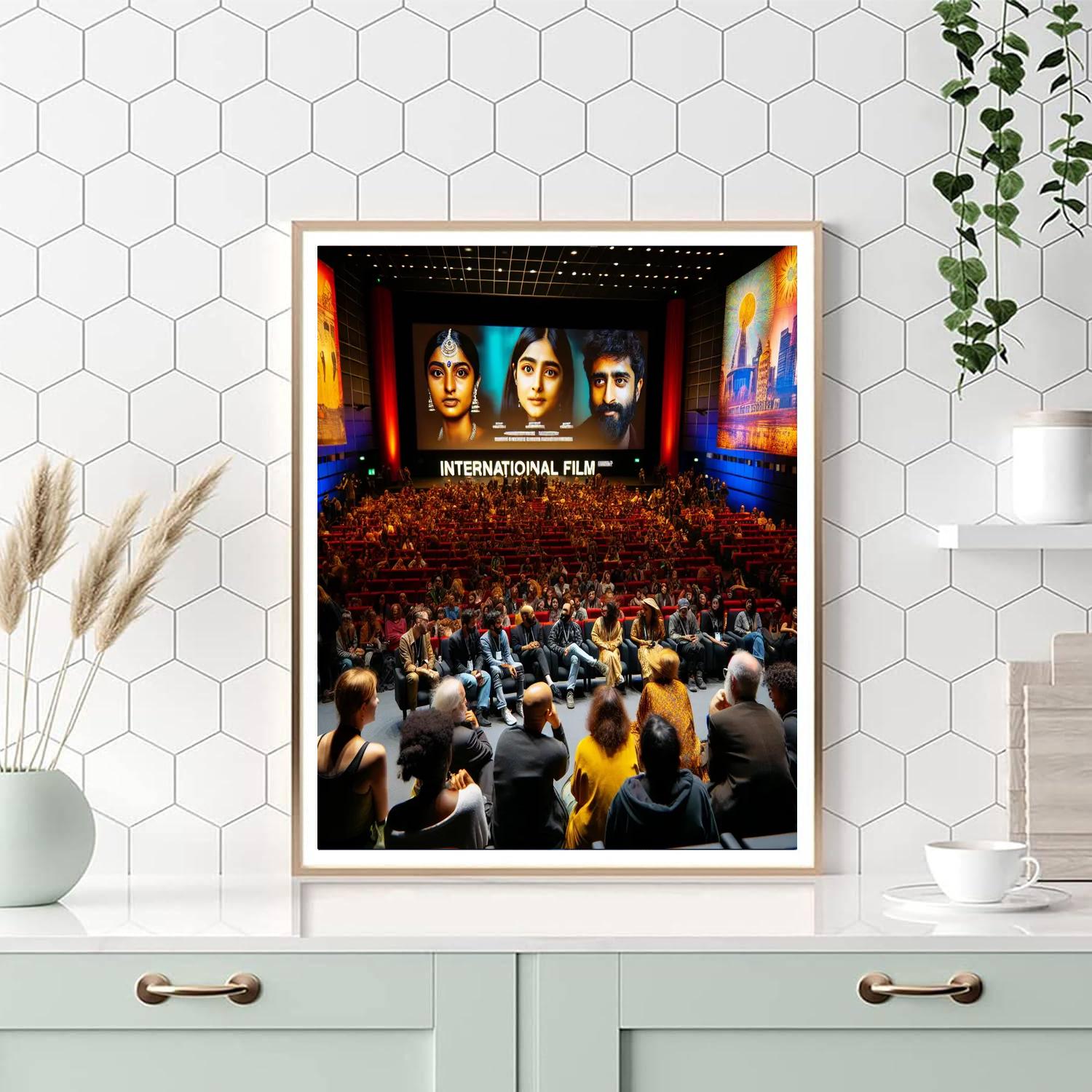 The Abu Dhabi Film Festival Painting By Numbers Kit