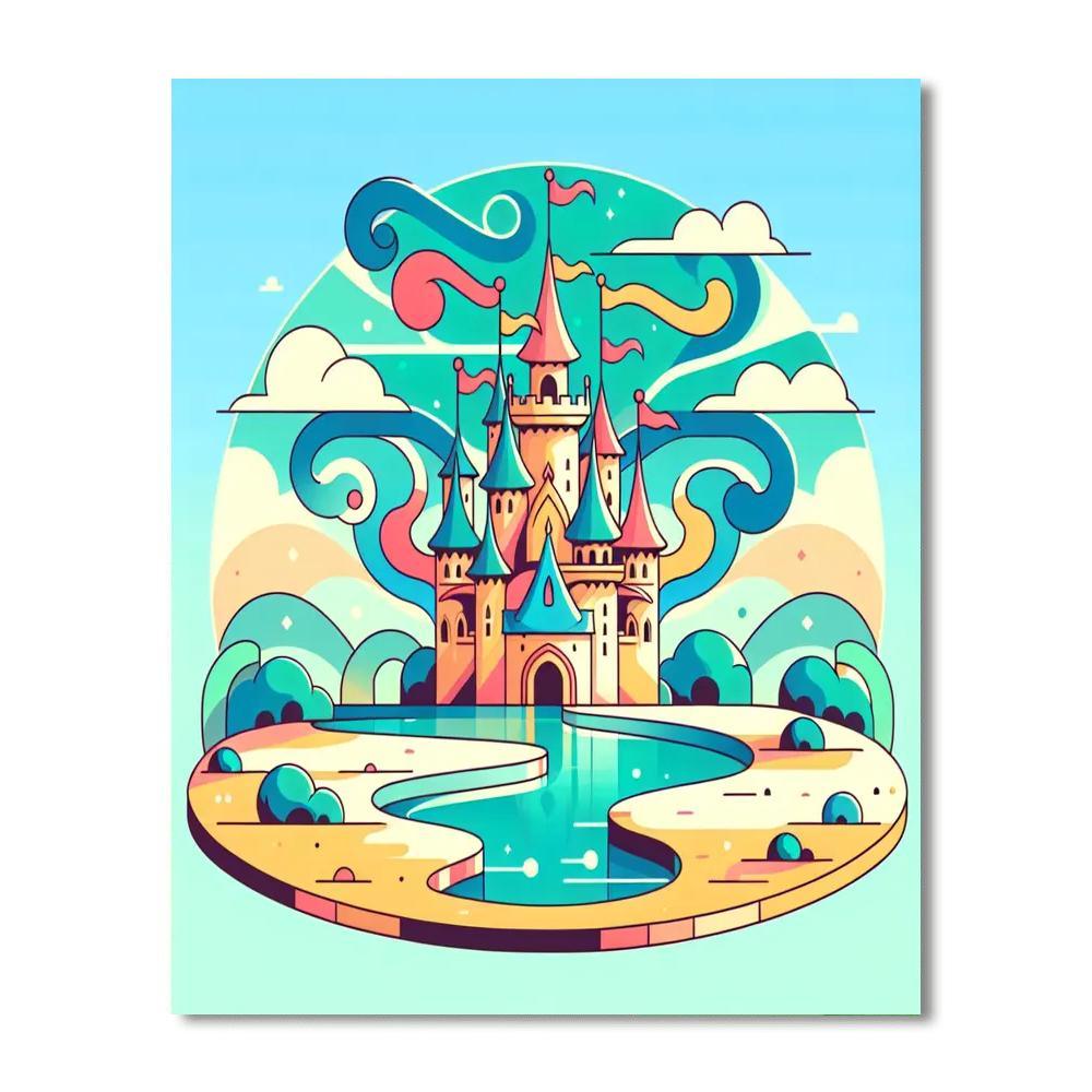 Castle Of Wonders Paint By Number