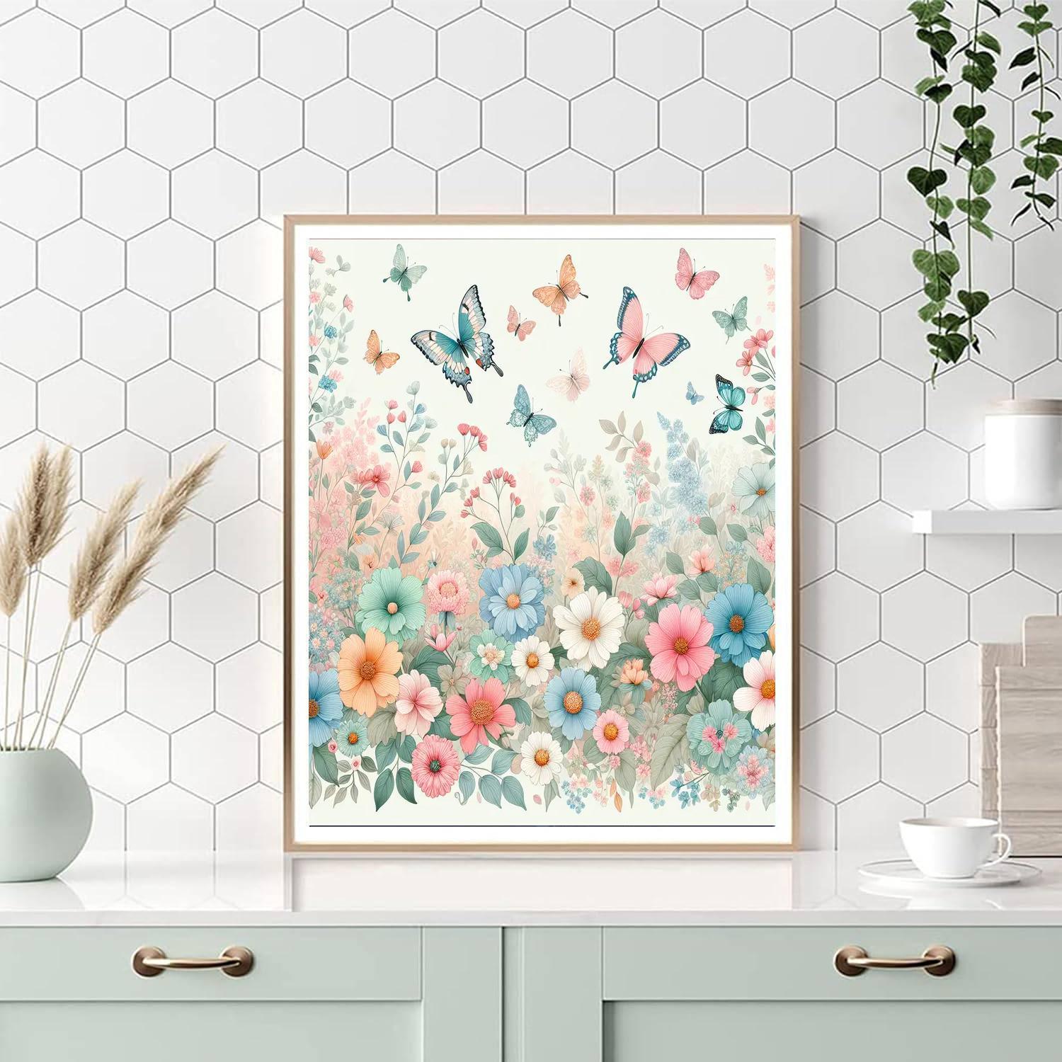 Dreamy Garden Retreat DIY Paint By Numbers