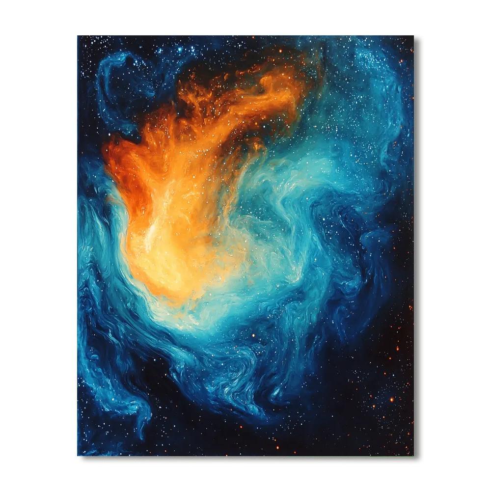 Mark Rothko Inspired Nebula Essence  Paint By Number