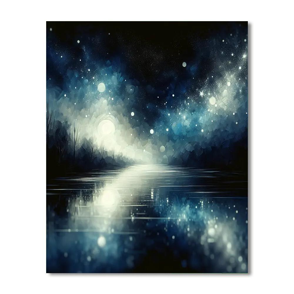 Starry Serenade Nightscape Paint By Color
