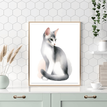 Whiskered Dreams Painting Number Kit