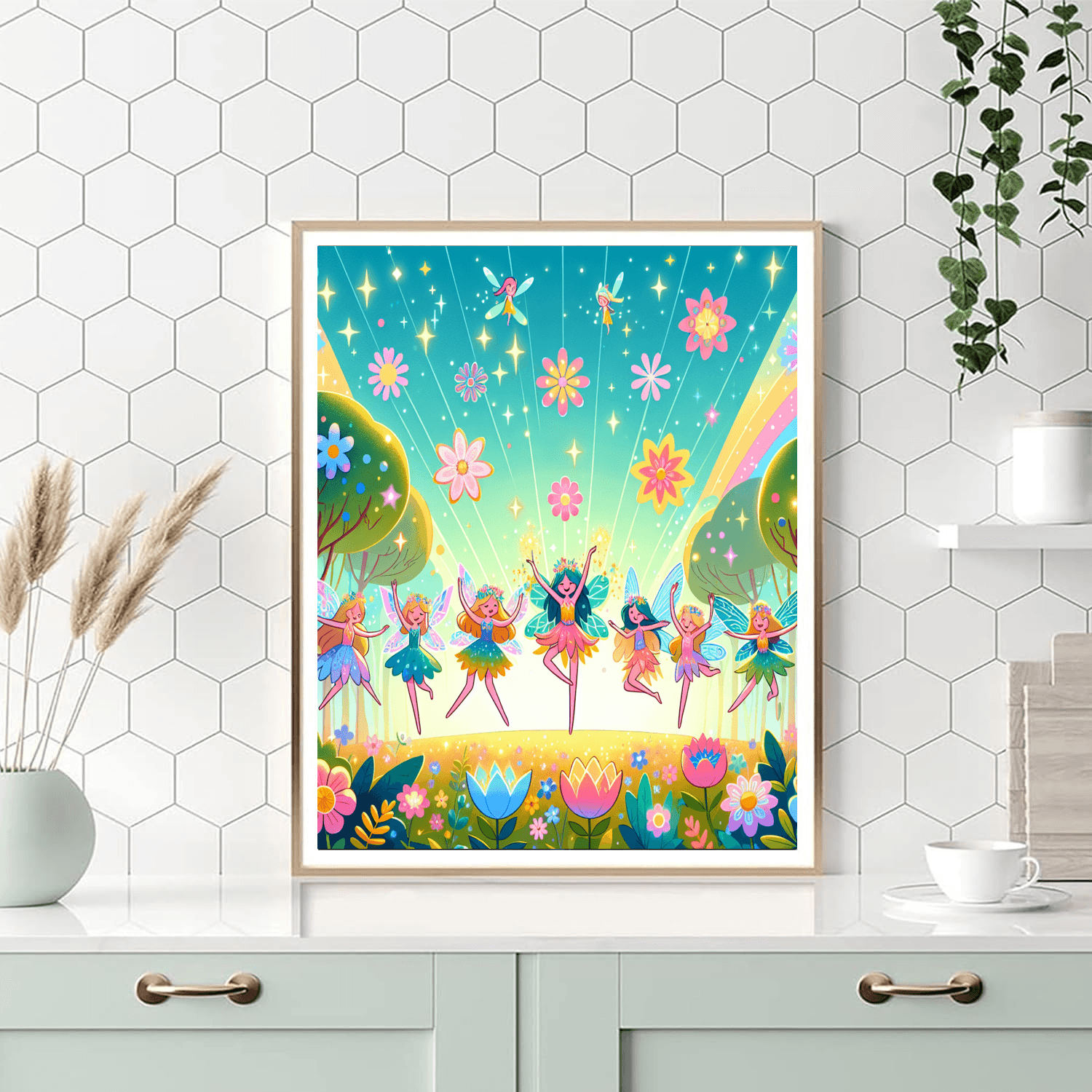 Magical Fairy Festival Paint By Color