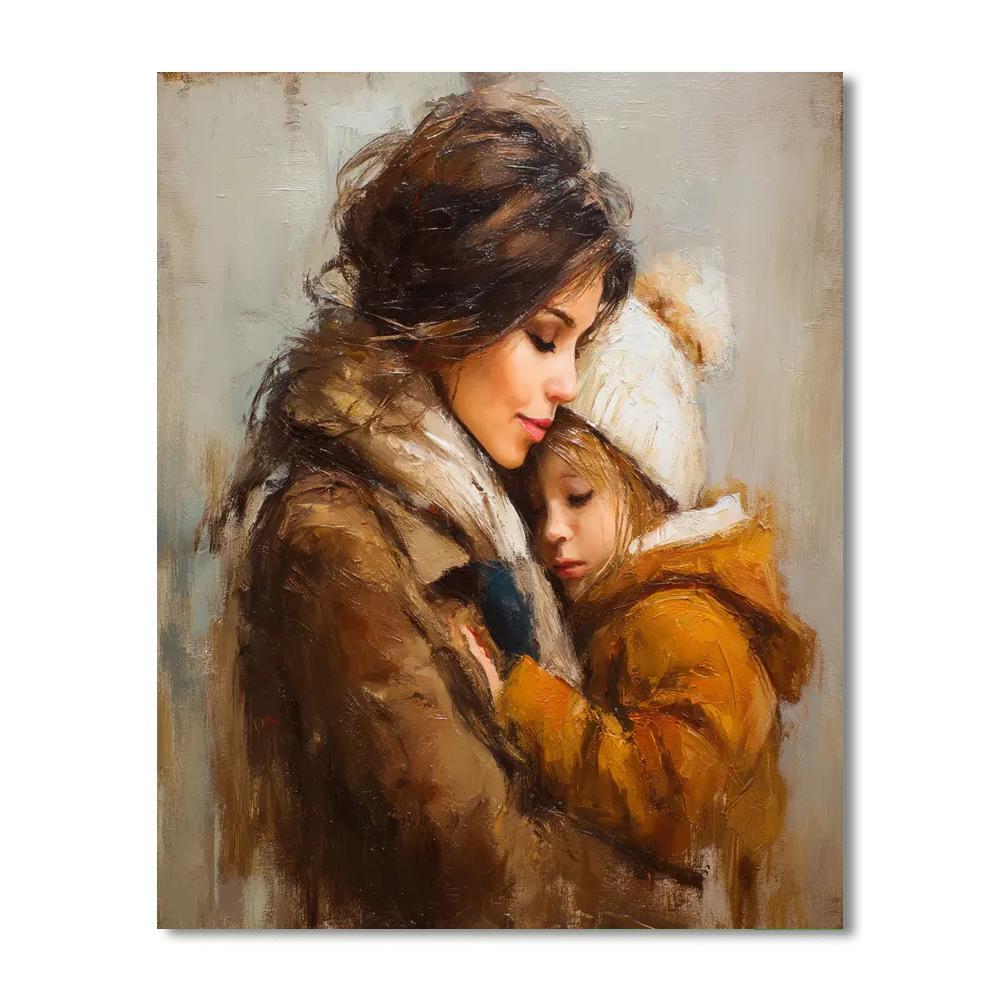 A Mother’s Loving Touch Numbered Painting Kits