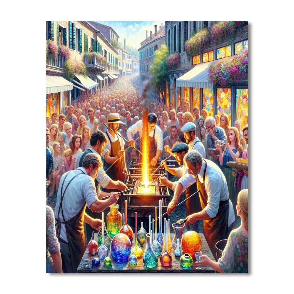 Venice Glass Festival Numbered Painting Kits
