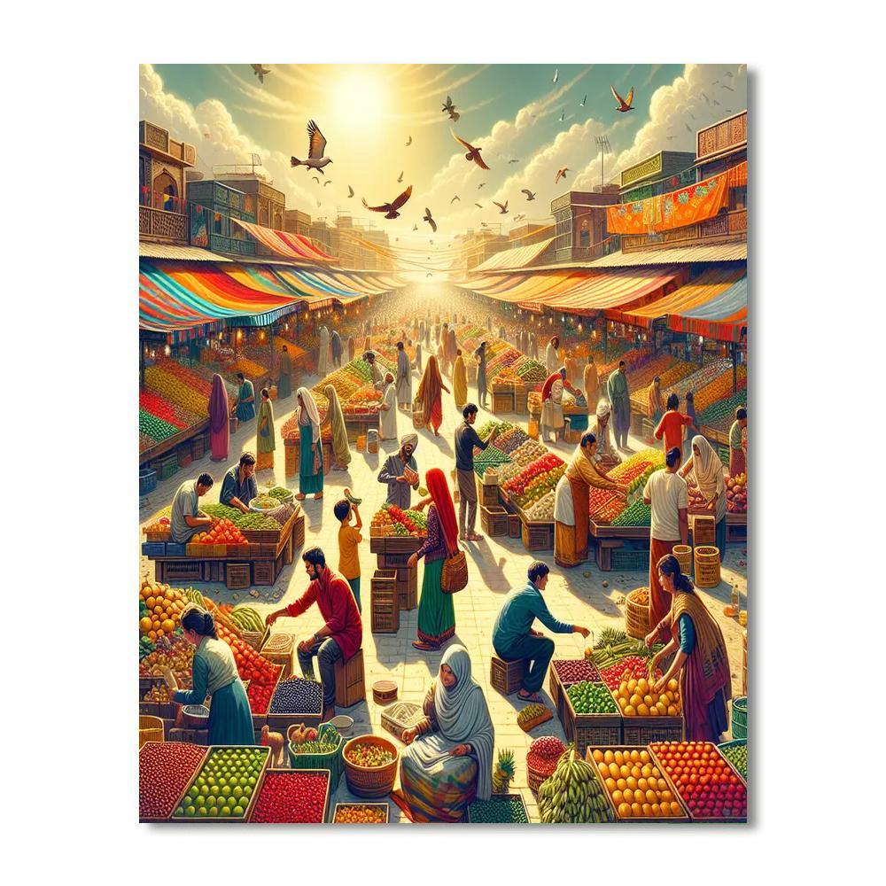 Cultural Market Wonder Paint By Numbers Kits