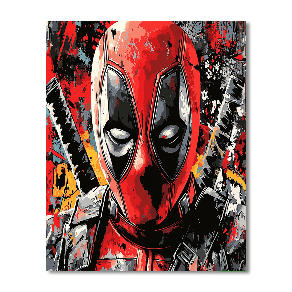 Ryan Reynolds: The Charismatic Heart Of Deadpool Paint By Color