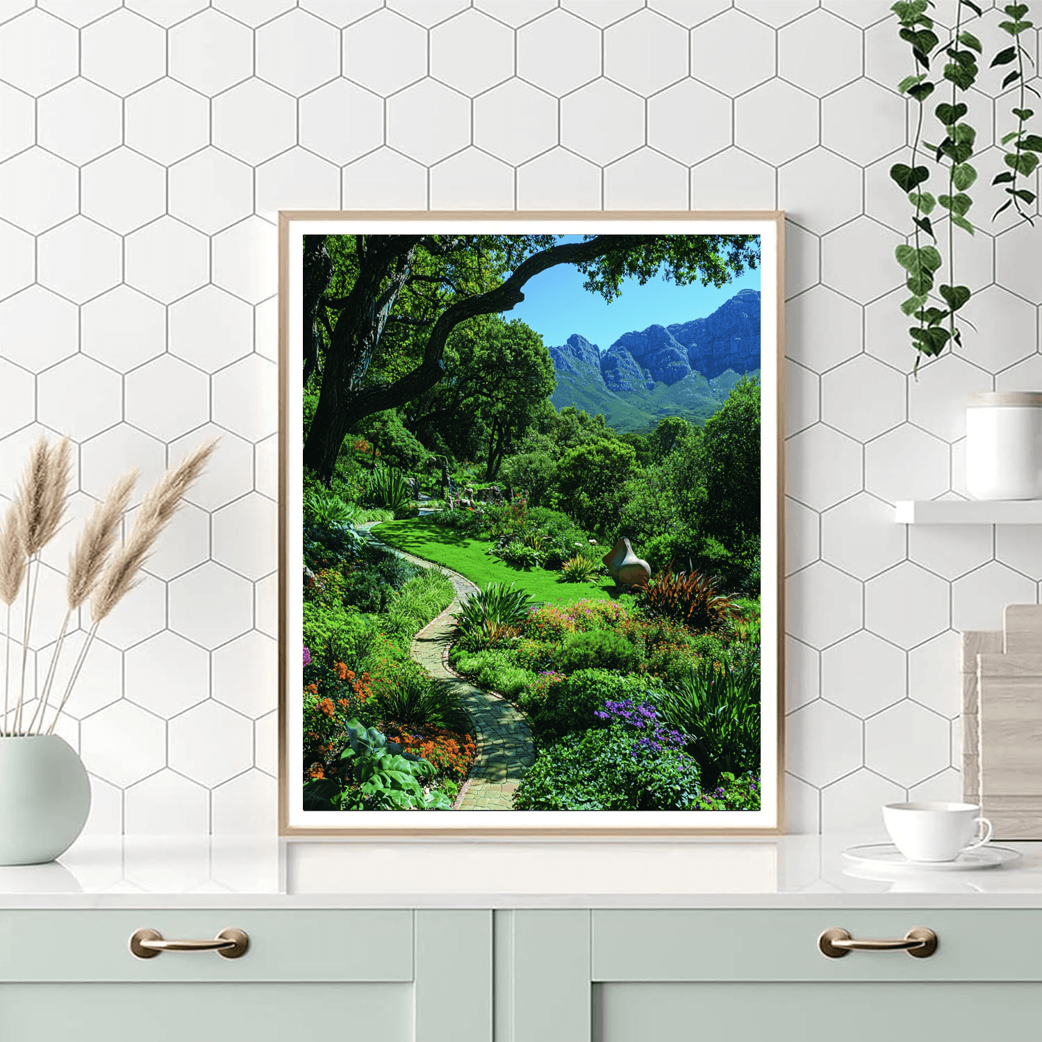 Cape Town's Kirstenbosch Botanical Garden Paint By Numbers