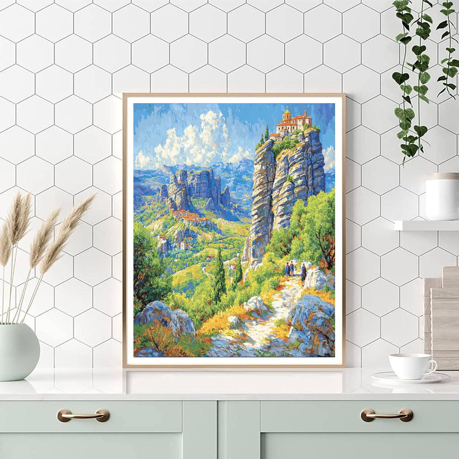 Meteora - Greece Paint By Number