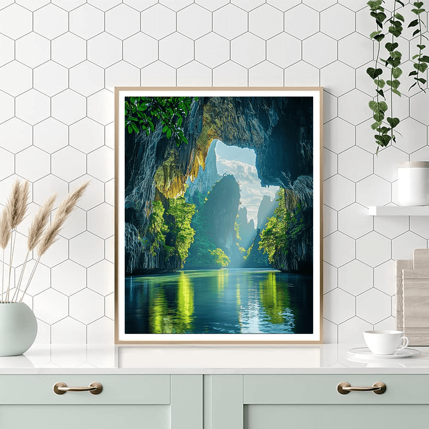 Palawan Underground River Paint By Numbers