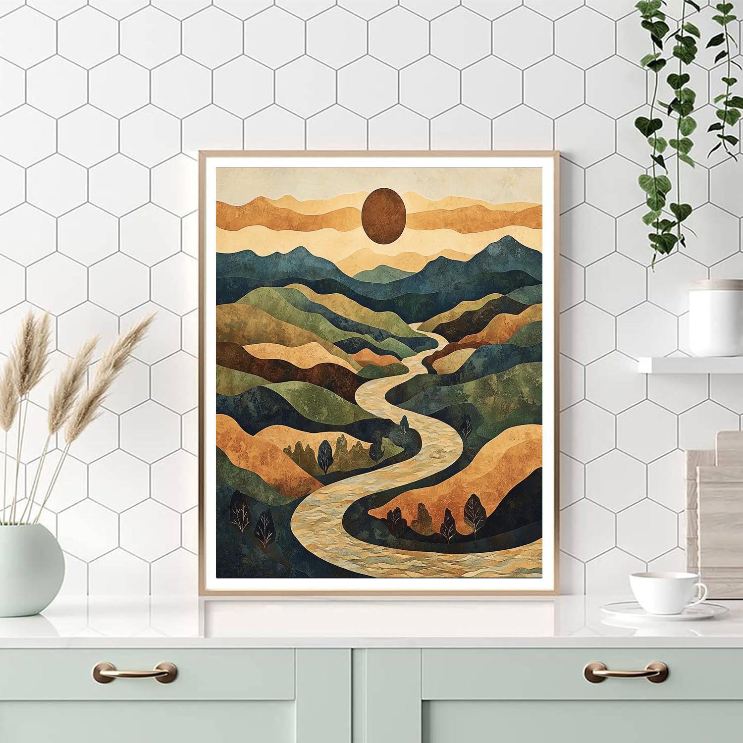 Frida Kahlo Inspired Spirit Of The Earth  Paint By Color