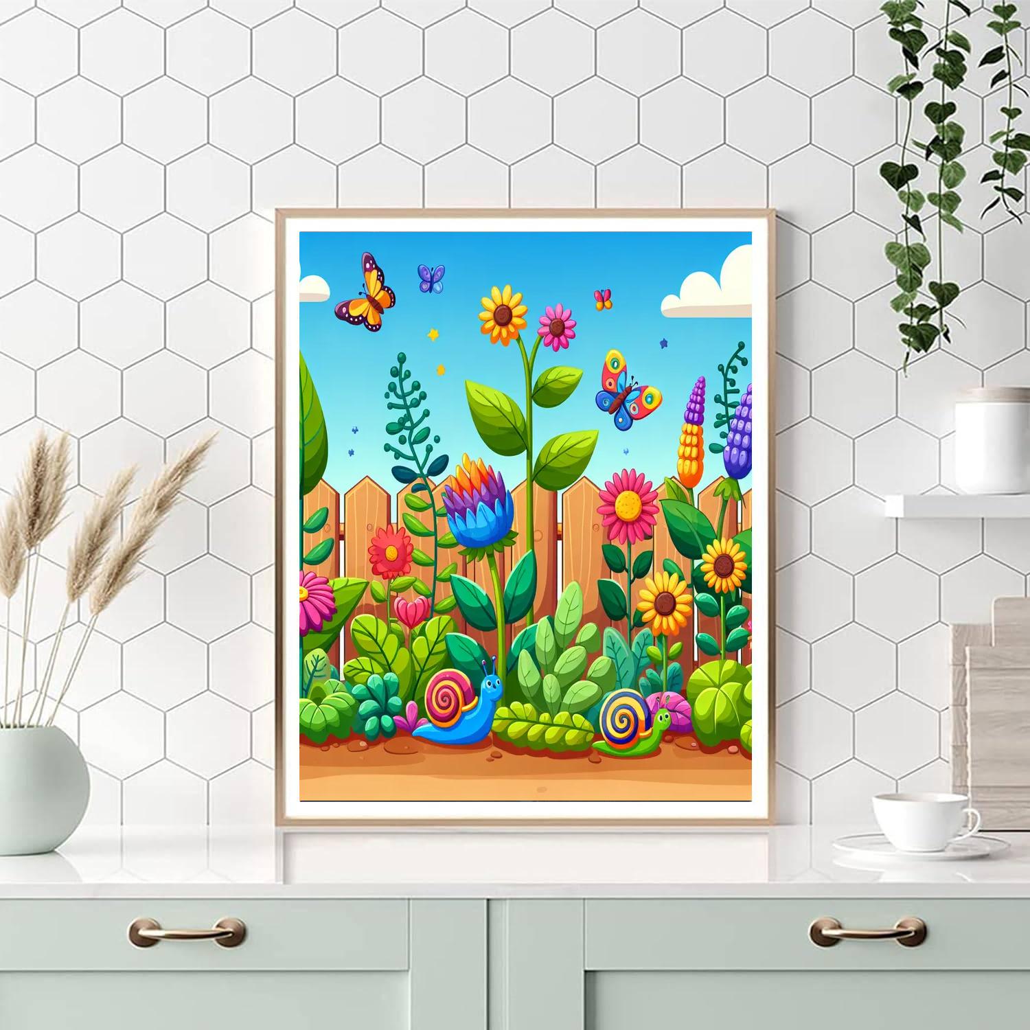 Garden Galore Numbered Painting Kits