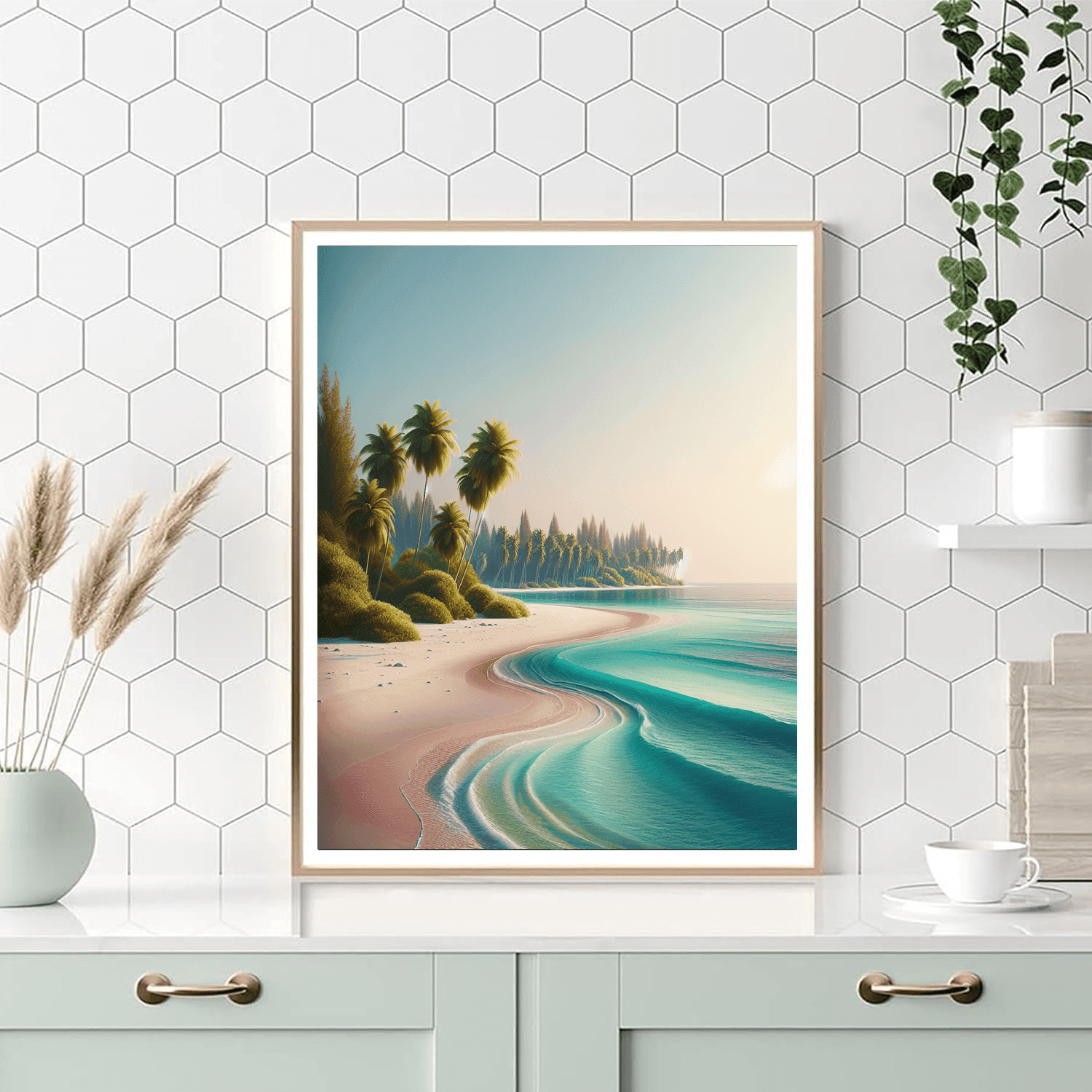 Seaside Tranquility Escape Paint By Numbers