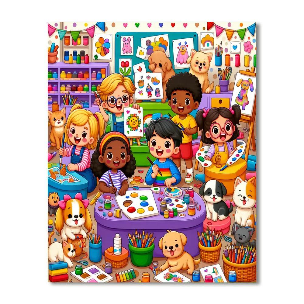 Creative Critter Club Paint By Number