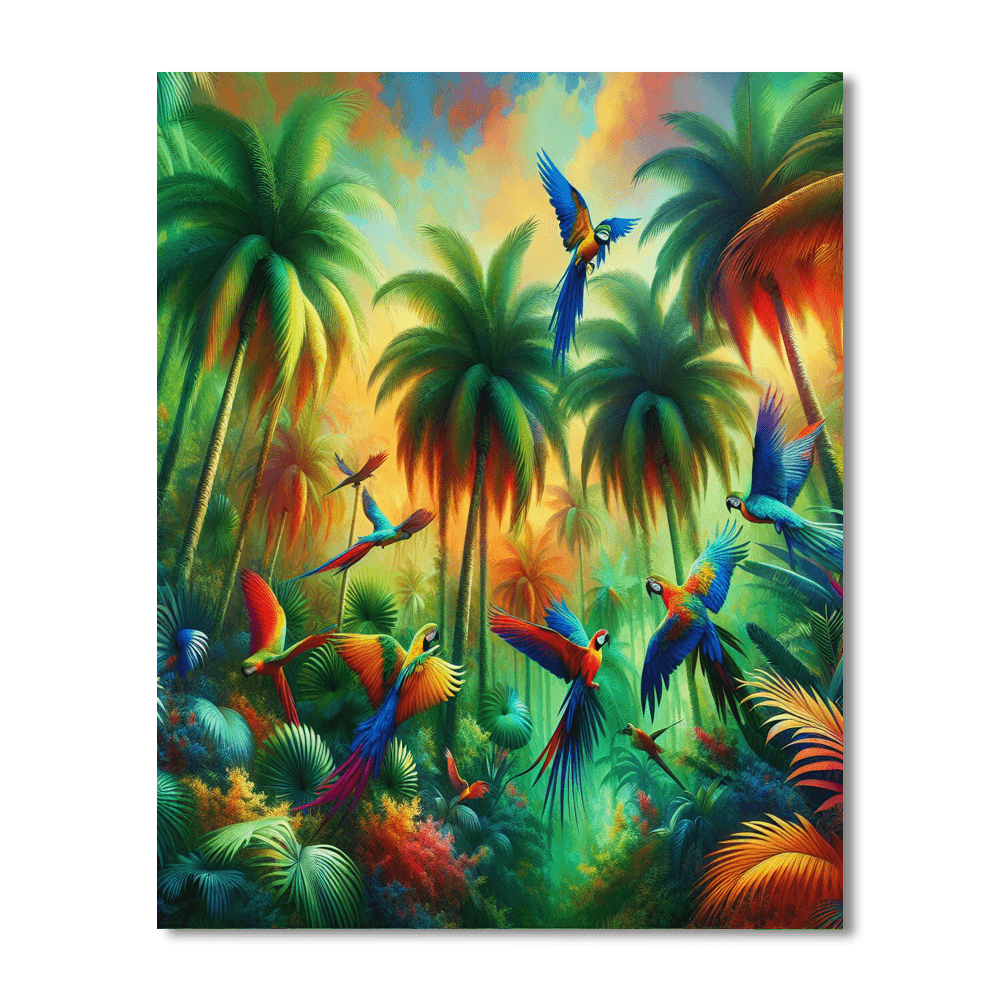 Tropical Paradise Reverie Paint By Numbers Kits